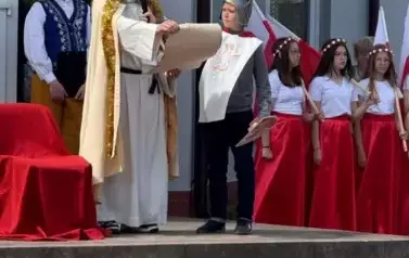 1000-lecie koronacji Bolesława Chrobrego &ndash; historyczne święto na Powiślu w Mikołajkach Pomorskich! 2025 97