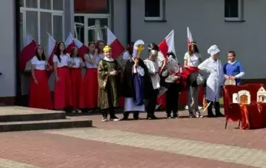 1000-lecie koronacji Bolesława Chrobrego &ndash; historyczne święto na Powiślu w Mikołajkach Pomorskich! 2025 122