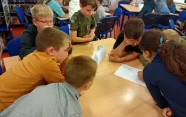 W naszej bibliotece było głośno, radośnie i bardzo literacko! 4