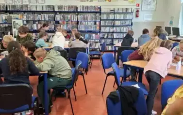 W naszej bibliotece było głośno, radośnie i bardzo literacko! 18