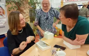 Wrześniowe spotkanie Dyskusyjnego Klubu Książki - Spotkanie autorskie z Wiolettą Sawicką 14