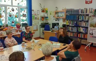 Wrześniowe spotkanie Dyskusyjnego Klubu Książki - Spotkanie autorskie z Wiolettą Sawicką 20