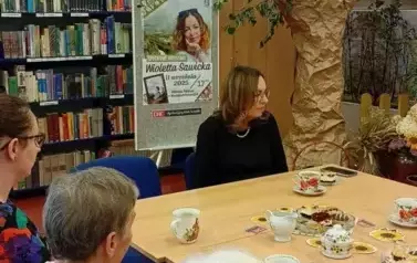 Wrześniowe spotkanie Dyskusyjnego Klubu Książki - Spotkanie autorskie z Wiolettą Sawicką 32