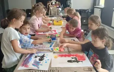 Zajecia plastyczne na powitanie jesieni  6
