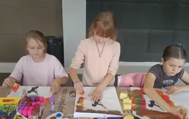 Zajecia plastyczne na powitanie jesieni  11