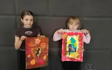 Zajecia plastyczne na powitanie jesieni  13