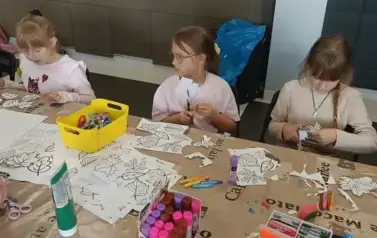 Zajecia plastyczne na powitanie jesieni  16