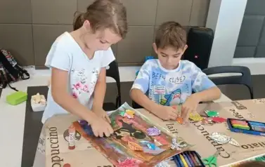 Zajecia plastyczne na powitanie jesieni  21