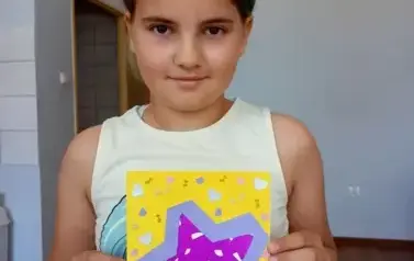 Tworzenia kartek metodą Iris folding 51
