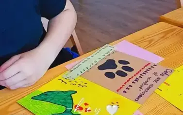 Tworzenia kartek metodą Iris folding 55