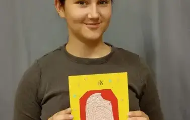 Tworzenia kartek metodą Iris folding 56
