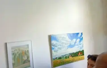 Spotkanie sztuki, łączącym muzykę poważną z wizualną ekspresją plastyczną. 18