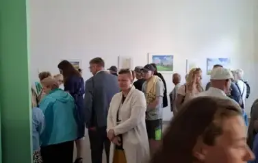 Spotkanie sztuki, łączącym muzykę poważną z wizualną ekspresją plastyczną. 20