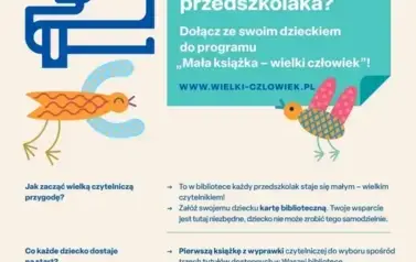 Mała książka &ndash; wielki człowiek 2025/2026 w naszej bibliotece! 3