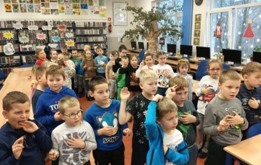 Pasowanie na Czytelnika w naszej Bibliotece! 2025 49