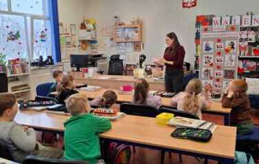 Miłość w bibliotece &ndash; walentynkowe spotkanie z pierwszakami! 2026 4
