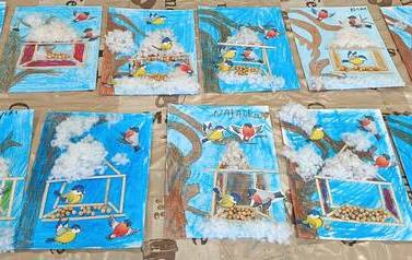 Zajęcia plastyczne - dokarmianie ptak&oacute;w w okresie zimowym 4