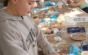 Zajęcia plastyczne - dokarmianie ptak&oacute;w w okresie zimowym 5