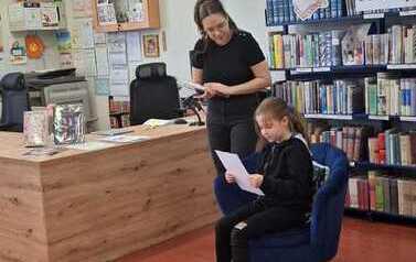 Konkurs czytania w naszej bibliotece - mali czytelnicy, wielkie umiejętności! 10