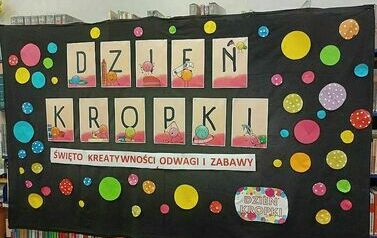 Dzień Kropki w naszej bibliotece klasy I 2