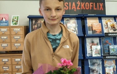Kwiatek za książki &ndash; dziękujemy za wsp&oacute;lną akcję! 8