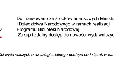 Pozyskane środki na zakup nowości czytelniczych 1