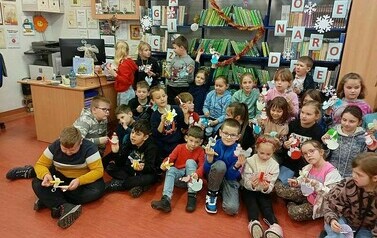 Lekcja biblioteczna o Tradycjach Bożonarodzeniowych 20