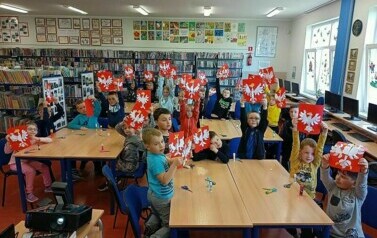 Zajęcia biblioteczne z uczniami klas I  9