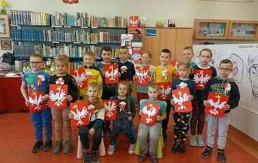 Zajęcia biblioteczne z uczniami klas I  19