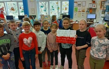 Lekcja biblioteczna i warsztaty plastyczne z klasą II a i II b  37