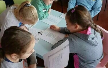 Tradycje wielkanocne i konkurs czytania z klasami II a i II b  3
