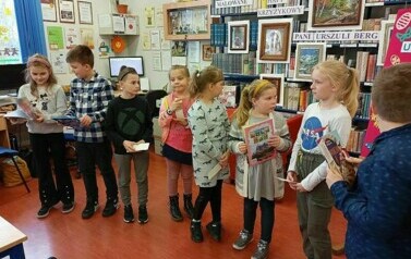 Tradycje wielkanocne i konkurs czytania z klasami II a i II b  8