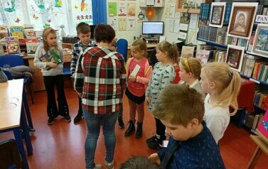 Tradycje wielkanocne i konkurs czytania z klasami II a i II b  15