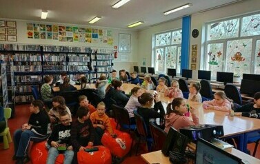 Międzynarodowy Dzień Ksiązki dla dzieci z klasą III a i III b  7
