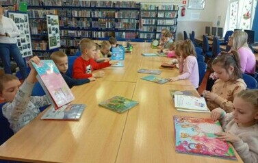 S&oacute;wki w bibliotece 6