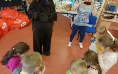 Wizyta Motyli i Lisk&oacute;w w naszej bibliotece 8