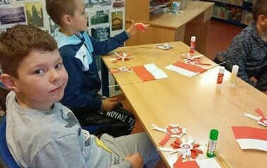 Spotkanie patriotyczne z klasą I i III 9