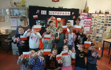 Spotkanie patriotyczne z klasą I i III 17