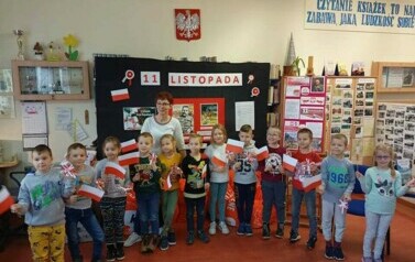 Warsztaty patriotyczne z klasą I i II 10