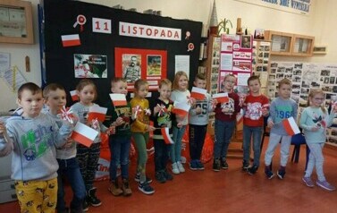 Warsztaty patriotyczne z klasą I i II 14