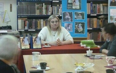 Sylwia Kubik na spotkaniu DKK 15