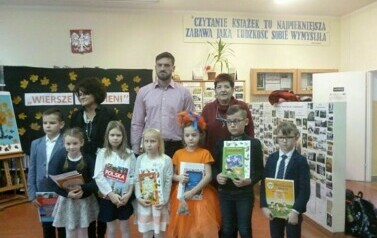 "Wiersze o jesieni"-konkurs recytatorski klas I-III Szkoły Podstawowej 1