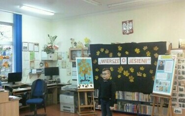 "Wiersze o jesieni"-konkurs recytatorski klas I-III Szkoły Podstawowej 12
