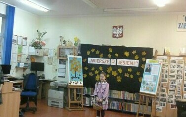 "Wiersze o jesieni"-konkurs recytatorski klas I-III Szkoły Podstawowej 16