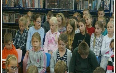 Zbigniew Kołba z wizytą w naszej bibliotece 10
