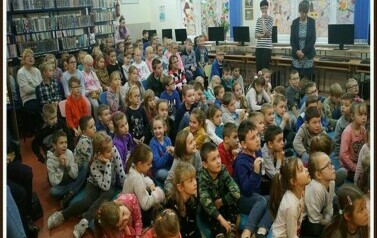Zbigniew Kołba z wizytą w naszej bibliotece 24