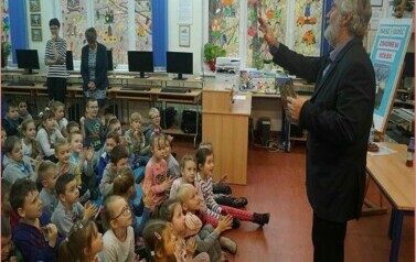Zbigniew Kołba z wizytą w naszej bibliotece 25