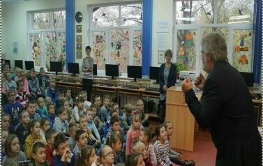 Zbigniew Kołba z wizytą w naszej bibliotece 28