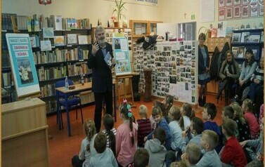 Zbigniew Kołba z wizytą w naszej bibliotece 46