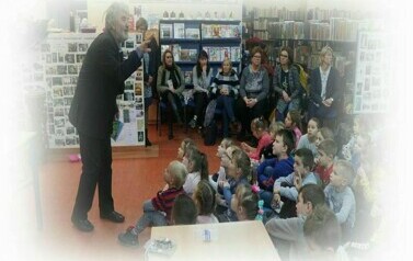 Zbigniew Kołba z wizytą w naszej bibliotece 50